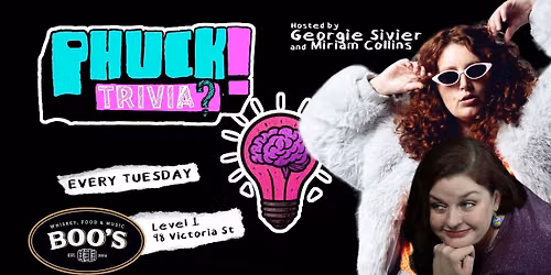 PHUCK Trivia @ Boo's