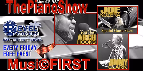 Dueling Pianos Dinner Experience & Happy Hour with Arch Hooks