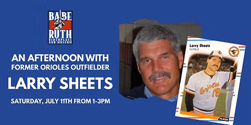 An Afternoon with Larry Sheets