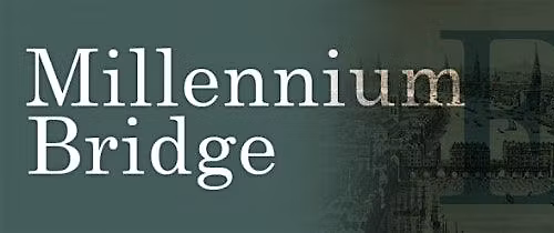 In the Footsteps of Mudlarks: Sat 1st Nov 2025, Millennium Bridge