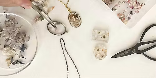 Dried Flower Resin Craft Workshop