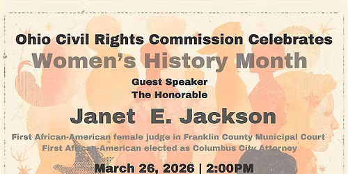 Ohio Civil Rights Commission Celebrates Women's History Month