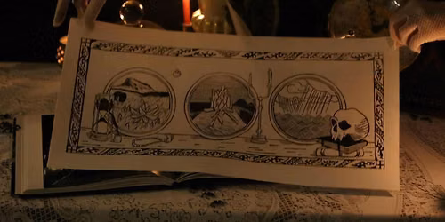 Haunted Gallery - art by flashlight in Brooklyn \/\/ NYC Halloween 5PM-12AM