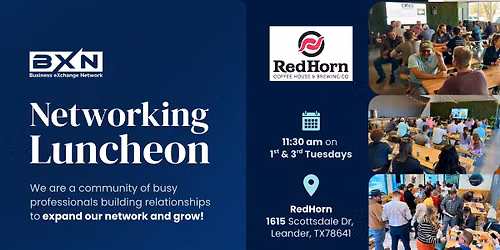 BXN Cedar Park\/Leander Networking Luncheon 