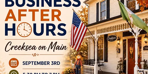 Business After Hours - Creeksea on Main