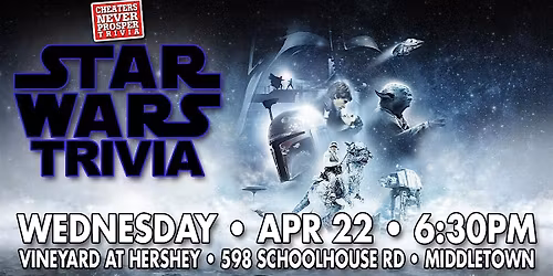 Star Wars trivia at The Vineyard at Hershey