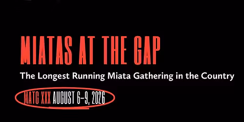Miatas At The Gap (MATG) 2026