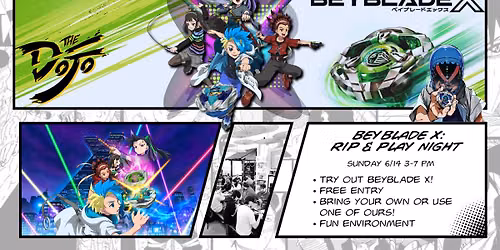 Beyblade X: Rip & Play Night!