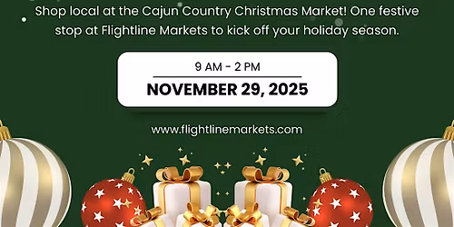Cajun Country Christmas Market