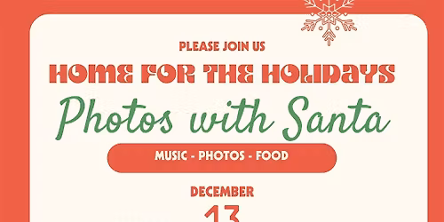 Home for The Holidays with Santa Photos