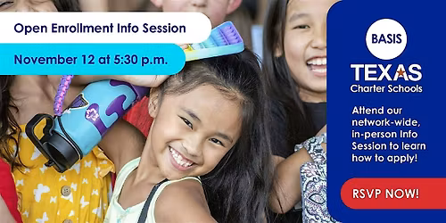 BASIS Richardson Open Enrollment Info Session