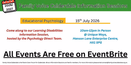 Educational Psychology Information Session