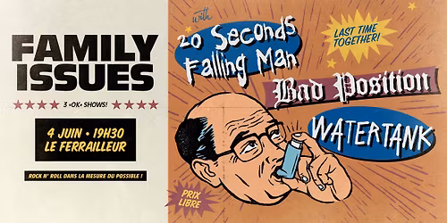 Family Issues \/\/ 20 Seconds Falling Man + Bad Position + Watertank