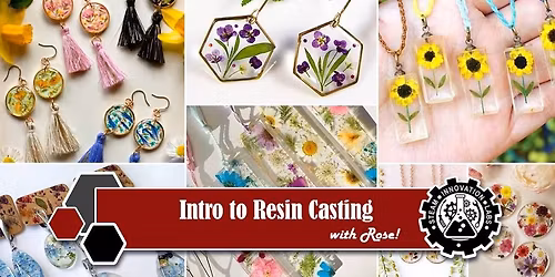 Beginner UV Resin Casting with Rose
