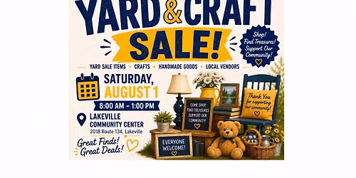Lakeville Yard & Craft Sale