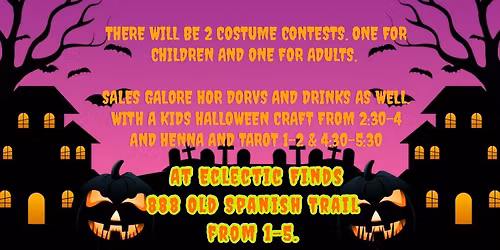 Halloween Party with craft!