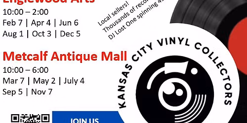 Kansas City Vinyl Collectors Monthly Record Show!!