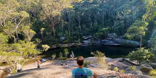 Heathcote Water Hole Walk and Swim in Royal National Park.