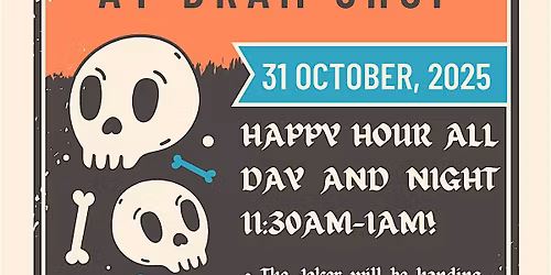 Celebrate Halloween @ Dram Shop
