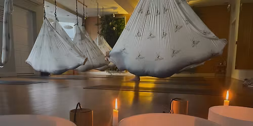 Floating Sound & Savasana | Restorative Aerial + Sound Bathing 