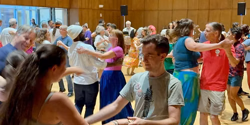 Silver Spring Contra Dance: Kim Forry calling with the Bone Shakers