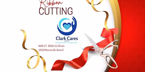 Ribbon Cutting for Clark Cares Agency
