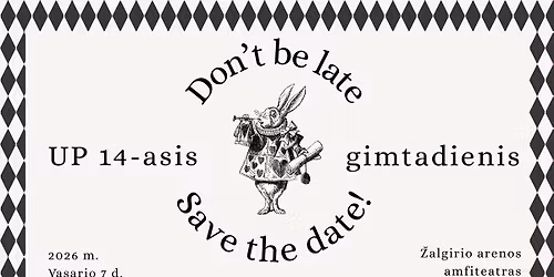 UP STUDIJOS 14 GIMTADIENIS