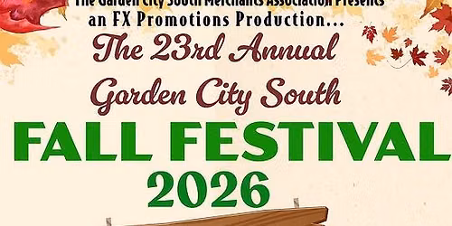 23rd Annual Garden City South Fall Festival