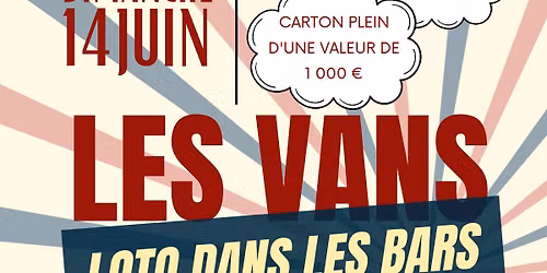Loto dans les bars des Vans