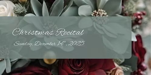 C Music Studios Christmas Recitals 2025