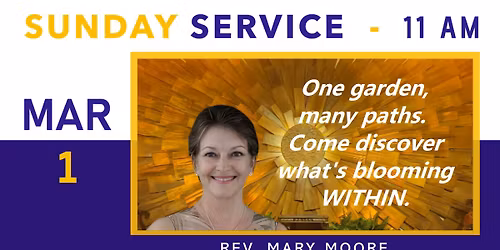 The Seed of Discovery ~ An Interfaith-Metaphysical & Healing Sunday Service