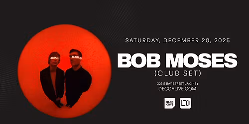 Bob Moses (Club Set) at Decca Live | 12.20.25