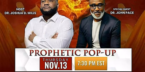 Dr. Joshua D. Mills presents ''Let the Prophet Speak''