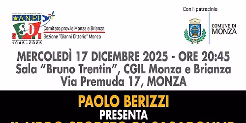 presentazione de "il libro segreto di casa pound" con Paolo Berizzi