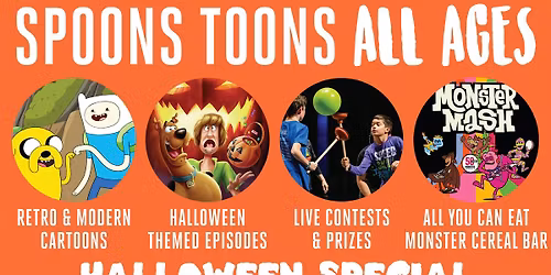 Spoons Toons & Booze Halloween Special