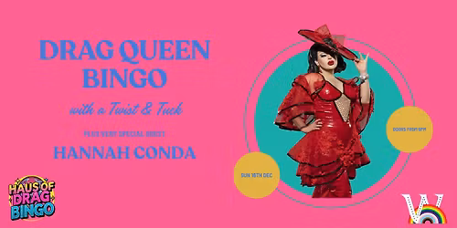 Drag Bingo with Hannah Conda - The Wickham