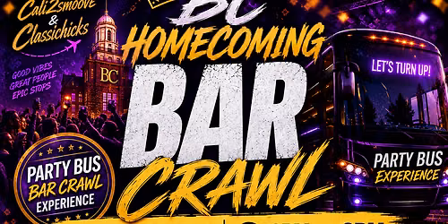 BC Homecoming Bar Crawl