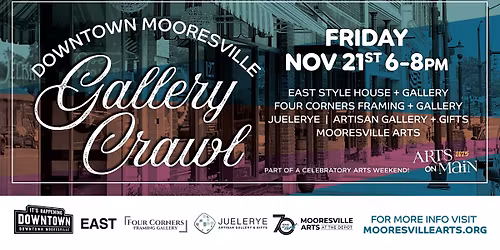November Downtown Mooresville Gallery Crawl