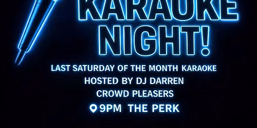 Karaoke Night with DJ Darren\/Crowd Pleasers