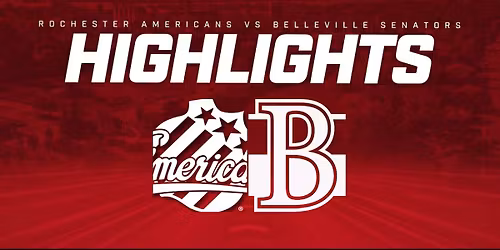 Rochester Americans at Belleville Senators