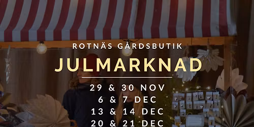 JULMARKNAD P\u00c5 ROTN\u00c4S G\u00c5RD!