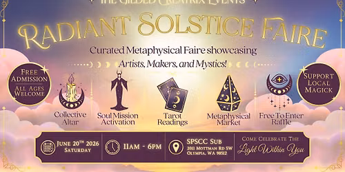 Radiant Solstice Faire \u2727 Metaphysical Market & Experience