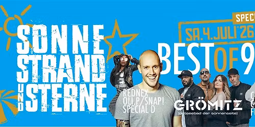 Lange Saunanacht Sonne, Strand und Sterne "Best of 90s"