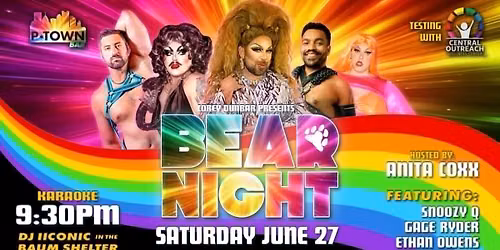 \ud83c\udf08\ud83d\udc3b BEAR NIGHT PRIDE EDITION @ P TOWN BAR \ud83d\udc3b\ud83c\udf08