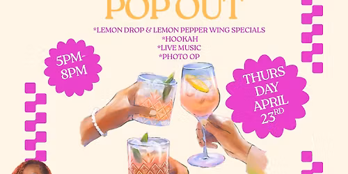 Clock Out & Pop Out Happy Hour