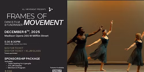 Frames of Movement: A Dance Film Fundraiser