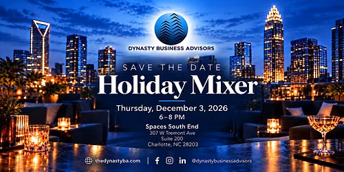 Dynasty Business Advisors Annual Holiday Mixer