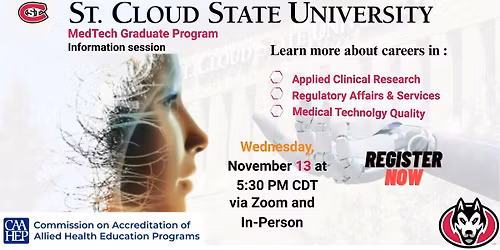 MedTech Graduate Programs Information Session