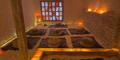 Yoga Nidra in the Salt Spa