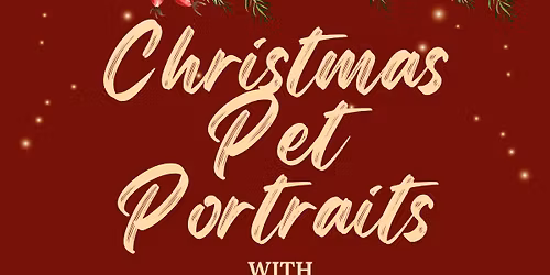 Christmas Pet Portraits at Busch Pet Products